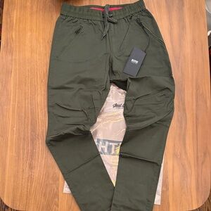 Kith Mercer Stretch Twill Jogger Army Green